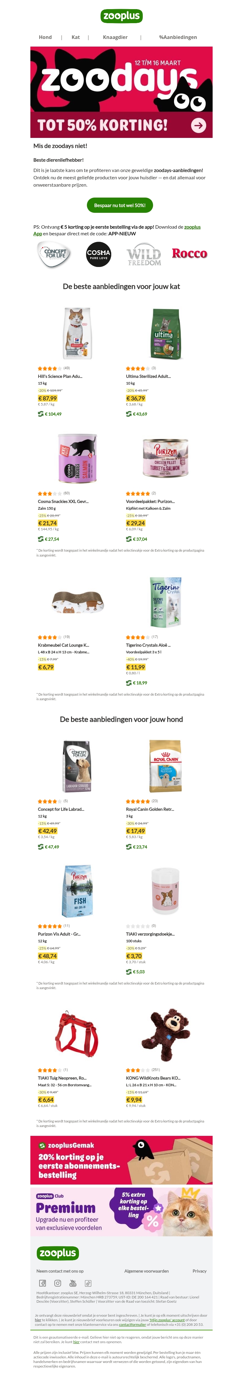 Mis het niet, bespaar tot wel 50%! Mis het niet, bespaar tot wel 50%!