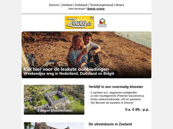 TEST: 3 dagen Kloosterhotel + diner v.a. 89,-