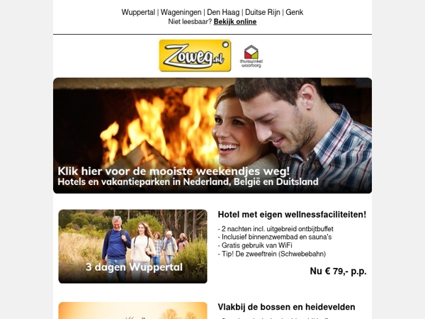 3 dagen Den Haag v.a. 89,-